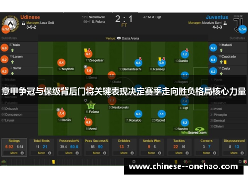 意甲争冠与保级背后门将关键表现决定赛季走向胜负格局核心力量